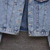 Denim Coat Women Denim Coat Turn Down Collar Single Breasted Full Sleeve Jackets Loose Casual Regular Short Jacket 2024