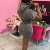 HLJ&GG Fashion Pocket Cargo Hooded Two Piece Sets Women Zip Slim Crop Top And Mini Skirts Outfits Female Washed 2pcs Streetwear