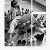 Customized one-piece buckle with slim heel high heels for summer 2025, new pointed toe exposed toe red sole fashion sandals