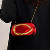 Fashion Elegant Metal Closure Box Shaped Crossbody Bags Women Evening Bags Wedding Mini Ladies Wallet Party Cute Purse ClutchBag