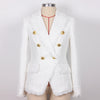 Spring And Autumn New Euro-n Celebrity Net Red High-end Women's High-end Fabric Fashion Classic Women's Blazer Jacket Fashion