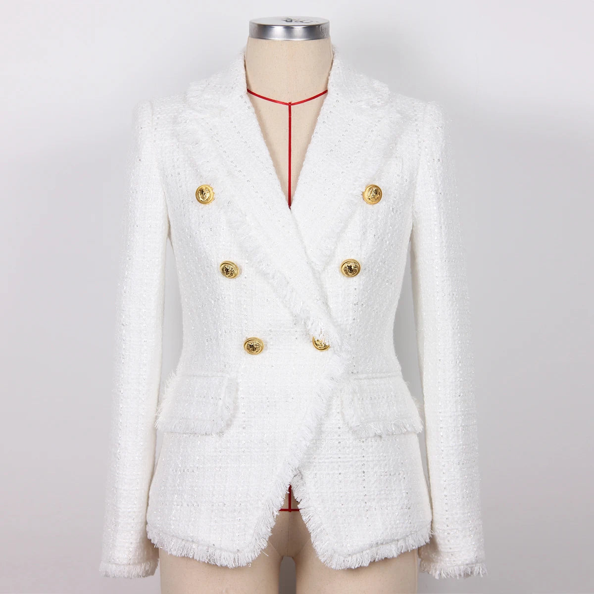 Spring And Autumn New Euro-n Celebrity Net Red High-end Women's High-end Fabric Fashion Classic Women's Blazer Jacket Fashion