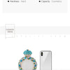 Alizekerr Perfume Bottle Shaped Crystal Evening Bags Women Gorgeous Classy Rhinestone Round Metal Clutch Purses Wedding Party