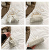 Glittering Chain Plaid Pattern Evening Bag For Women Bow Decor Shoulder Bag, Fashionable Elegant Clutch, Women‘s Crossbody Bag