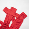 Joskaa Sexy Hollow Bandage Irregular Jumpsuit Women Summer Sleeveless Backless Ribbon Skinny Rompers 2025 Midnight Clubwear