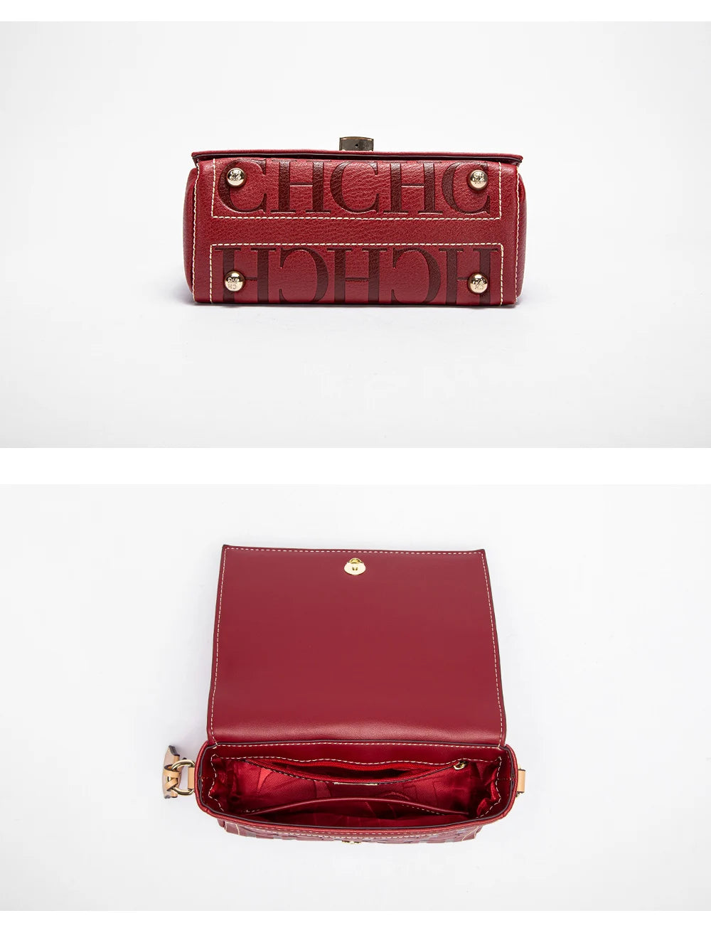 Fashionable Classic Light Luxury Design Exquisite Craftsmanship Women's New Shoulder Bag Letter PU Material Crossbody Bag