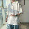 Men Summer Quality T Shirts Manual Suture Harajuku Casual Tshirt For Male 2023 New Neutral Oversize Tees Short Sleeve Tops