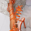 Summer Luxury Rhinestones Butterfly Decoration Women Gladiator Sandals Fashion Stiletto High heels Crystal Banquet Sandals Shoes