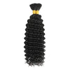 Human Braiding Hair Deep Wave Bulk for Braiding No Weft Deep Curly Braiding Hair for Boho Braids Brazilian Virgin Human Hair