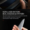 HEZHEN 1-5PC Knife Set Professional Damascus Steel  Chef Santoku Bread Utility Paring Cook Knife For Meat Sharp Kitchen Knife