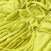 Strapless Ribbon Maxi Dress Women Elegant Sleeveless Backless Pleated Party Dresses Female 2025 Summer Sexy Lady Evening Vestido