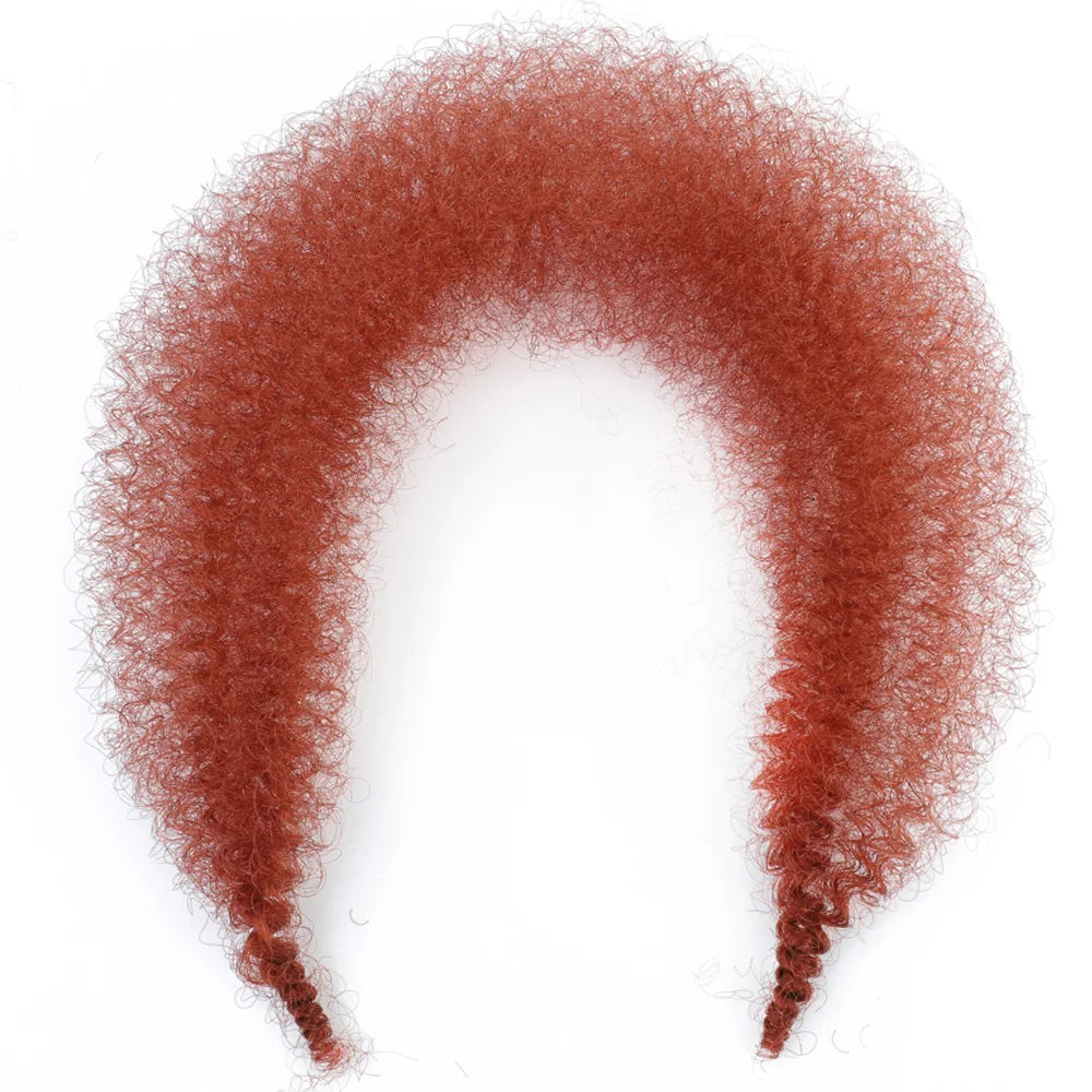 24 inch Kinky Afro Springy Braiding Crochet Hair 18” Marley Kinky Crochet Braids Hair Soft Afro Kinky Twist Crochet Braid Hair