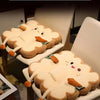 1pc Simulation Bread Toast Cushion Stuffed Memory Foam Pillow Sofa Chair Decor Seat Cushion Cute Student Chair Pad
