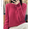 New cashmere sweater women's sweater in autumn and winter 100% merino wool fashion O-neck autumn warm pullover top