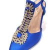 Spot Goods Red Color 2024 New Arrival Special Design Women Party Shoes Matching Bag Set For Luxury Wedding Party Women