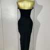 2025 Luxury Shining Diamonds Pearls Sleeveless Bodycon Bandage Long Dress Women Celebrate Evening Party Elegant Birthday Gowns