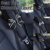 1Pcs Cute Women Bowknot Soft Plush Car Seat Belt Cover Velvet Auto Seat Belt Shoulder Strap Harness Cushion Protector Pads