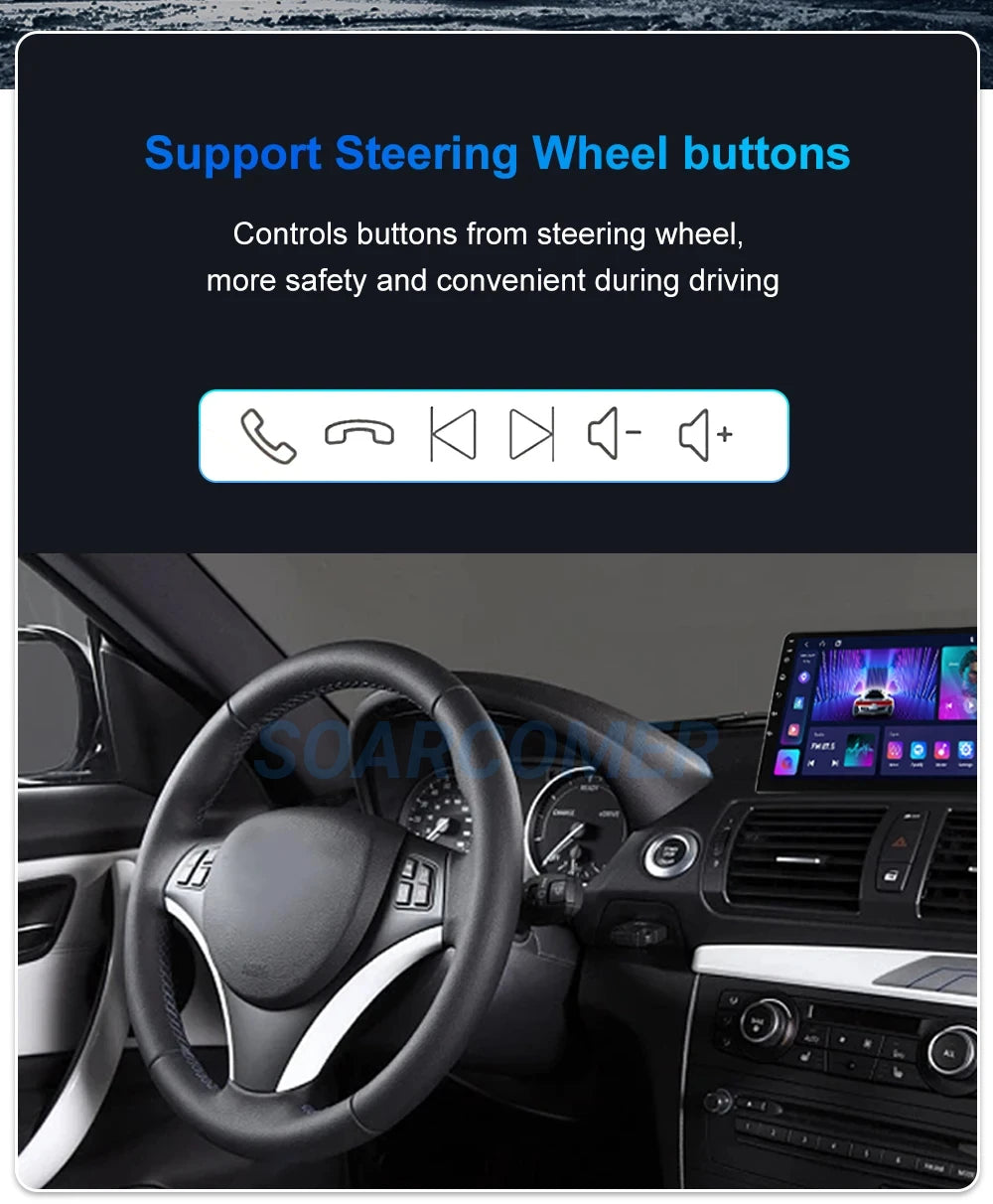 Android 14 Carplay Auto 4G+WiFi DSP For Suzuki Grand Vitara 2005-2015 Car Radio Multimedia Video Player GPS Head Unit Stereo BT