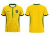 Summer New Brazil Football Jerseys For Men 2026 Football Support Sports Tshirts Mesh Breathable Tees Fans Gifts Man Clothing