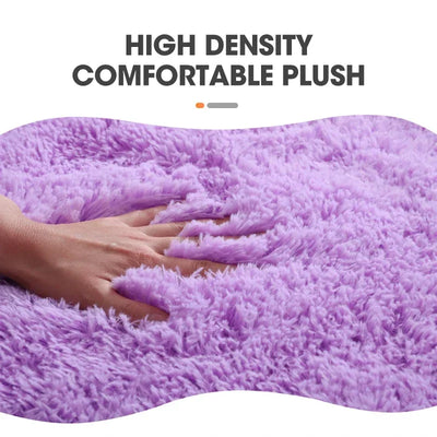 3PCS/set Solid Color Home Carpets Toilet Lid Cover Rugs Kit Non-slip Foot Mat for Bathroom Floor Bath Rug Foot Mat