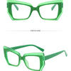 New Clear Thick Frame Eyewear Anti Blue Light Blocking Glasses Square Optical Eyeglasses For Women eye glasses for men