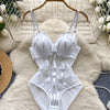 SINGREINY Women Corset Slim Sexy Bodysuits Sleeveless Gauze Short Playsuits Fashion Open crotch Underwear Camis Solid Rompers