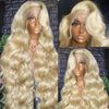 613 Blonde Wig Body Wave Wigs Human Hair 13x6 Hd Lace Frontal Wig Transparent Lace 250 Density 13x4 Lace Front Human Hair Wig