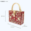 High-Grade crystal Evening Bag Female New Hollow Out Metal Carved Flower Diamond Handbag Box Fashion Chic Shoulder Crossbody Bag