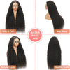 360 Lace Front Wig Human Hair Water Wave Invisi Strap Snug Fit 360 Transparent Lace Frontal Wigs Pre Cut Lace Wig Bleached Knots