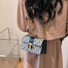 Letter Print Lock Luxury handbags Women Shoulder Bags Designer Crossbody Purses Handbag Chain Strap Clutch Bag 2025 New Small