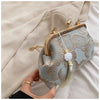 Luxury High Design Women Evening Bag Brand Party Banquet Glitter Bag for Ladies Wedding Clutch Handbag Shoulder Bag Chain Bolsas
