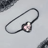 Lolita Gothic One Eye Mask Cosplay Anime Halloween Party Costumes Prop Fancy Dress Christmas Lady Girls Heart Eyewear Xmas Gifts