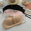 Non-Slip Bra Lace Tube Top Seamless Wireless Small Chest Push up Adjustable Sexy Beauty Back Underwear for Women