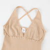 Sexy Sleeveless Bodycon Jumpsuit Women Fashion Camisole Top Abdomen Control Bodysuit Party Hotel Streetwear Outerwear Shapewear