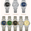 POEDAGAR Luxury Ladies Dress Watch Luminous Waterproof Week Date Woman Wristwatch Stainless Steel Women Quartz Watches reloj+box