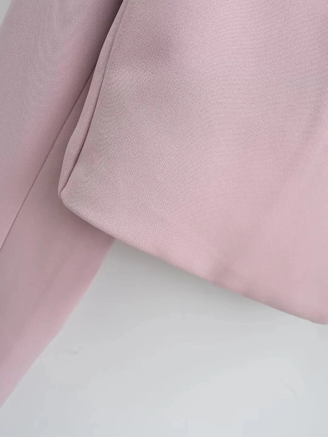 Autumn Notched Collar Open Stitching Blazer Vintage Women Full Sleeve High Waist Short Suit Cool Girl Coat Outwear