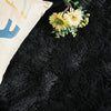 Fluffy Bedroom Rug Carpet Shaggy Fuzzy Rugs for Bedroom Thick Black Area Rugs for Living Room Rugs  for Girls Boys