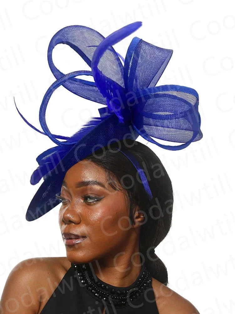 Mesh Fascinator Headpiece Women Formal Event Derby Headpiece Ladies Eleagnt Mariage Millinery Cap Fashion Wedding Fascinator Hat