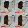 4/30/4 Color Human Hair Bob Wig Straight 13x4 Lace Front Human Hair Wigs Brazilian Wig Short Human Hair Bob Wigs Ombre Wig