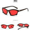 Retro Sports Sunglasses Geometric Trend Steampunk Glasses Sports Vintage Punk Shade Sunglasses UV400 Women Men Eyewear