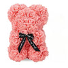 Künstliche Blume, Ewige Rose, Teddybär für Geburtstagsgeschenke und Dekoration, Miniatur A für meine Freundin zum Valentinstag