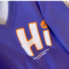 Plus-size women's Fall/Winter Casual commute loose and comfortable hoodie cartoon print purple green V-neck long sleeve top big