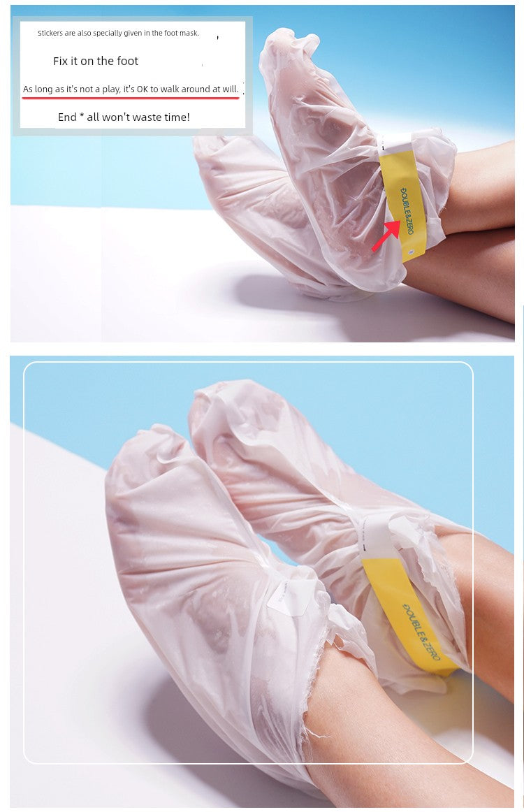 South Korea Die Enjia Double Exfoliating Dead Skin Calluses Moisturizing Foot Mask Tender White Feet Sole Care Tender Foot Mask