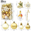 Christmas Tree Balls Red Candy Cane Hanging Ornament Big Pendants Set Christmas Decorations For Home 2024 Natal Navidad New Year