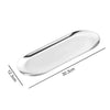 Stainless Steel Cosmetic Storage Tray False Nails Dish Tools Storage Tray Nail Art Equipment Plate Doctor Surgical Dental Tray