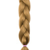 S-noilite Box Braiding Hair Pre Stretched Ombre Jumbo Braids Synthetic Braiding Hair Red Pink Blue Gray 24 Inch Hair Extensions