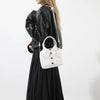 PU Square Compact Shoulder and Crossbody Bags Zipper Unique Design High Quality Hand Bags for Women 2025 Designer Style Bolso