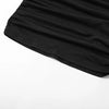 2022 Sexy Spaghetti Strap Bodycon Dress Women Backless Folds Wrap Hip Dresses Female Causal Streetwear Slim Dress Vestidos Robes