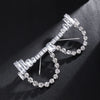 Stonefans Simple Rhinestone Cat Eye Glasses Frames Jewelry for Women Statement Spectacle Eye Decoration No Lens Eyewear Gift