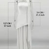 TARUXY Fashion Strapless Dress With Ribbon Female Elegant Sleeveless Mesh Beach Vacation Long Dress 2025 Spring New Women Dress